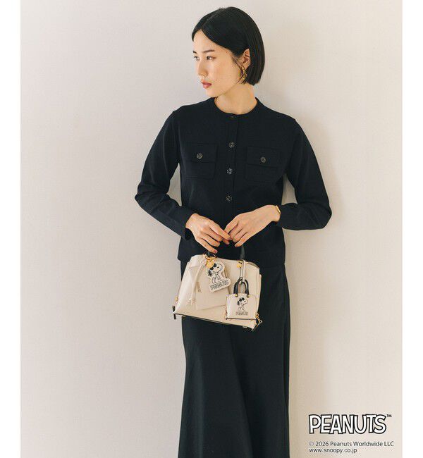 E'POR「【WEB限定/一部店舗限定】【E'POR&times;PEANUTS】別注 ポーチ付き ART CHARM」|チャーム・キーホルダー|