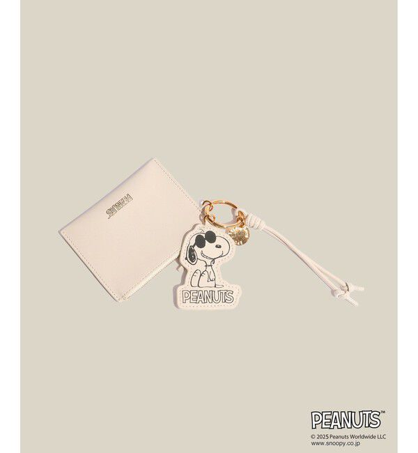 E'POR「【WEB限定/一部店舗限定】【E'POR&times;PEANUTS】別注 ポーチ付き ART CHARM」|チャーム・キーホルダー|