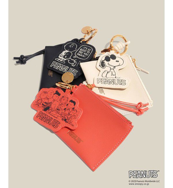 E'POR「【WEB限定/一部店舗限定】【E'POR&times;PEANUTS】別注 ポーチ付き ART CHARM」|チャーム・キーホルダー|