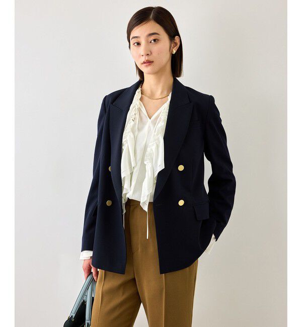 ROPE「【J'aDoRe・店舗限定サイズ】2WAYラッフルフリルブラウス(襟取り外し可能 )」|シャツ・ブラウス|