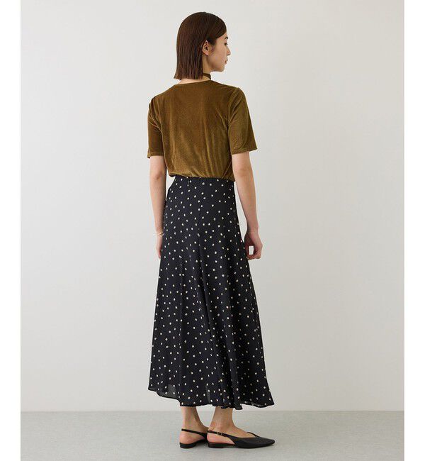 ROPE「【J'aDoRe・店舗限定サイズ】紐チョーカー付きシアーベロアTシャツ」|Tシャツ・カットソー|