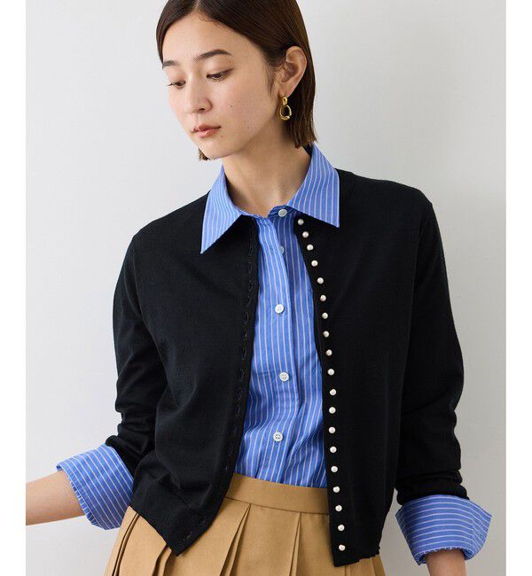 ROPE「【J'aDoRe・店舗限定サイズ】先染めコットンストライプシャツ」|シャツ・ブラウス|