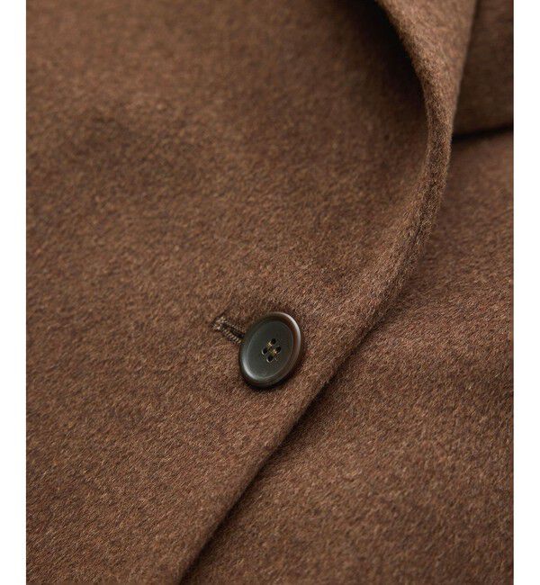 ROPE「【一部J'aDoRe限定カラー】プレミアムカシミヤショールカラーコート/逸品・26AW」|ステンカラーコート|
