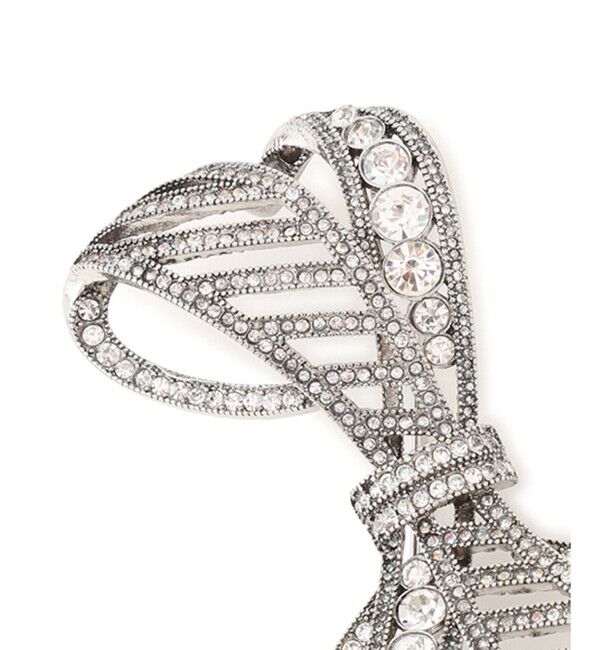 ROPE「ビジューリボンブローチ(RIBBON BROOCH)」|ブローチ・コサージュ|