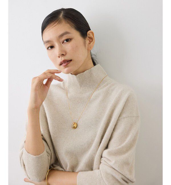 ROPE「【J'aDoRe・一部店舗限定サイズ】ウールフォックスラメハイネックニット(サイドスリット入り)」|ニット・セーター|キナリ(16)