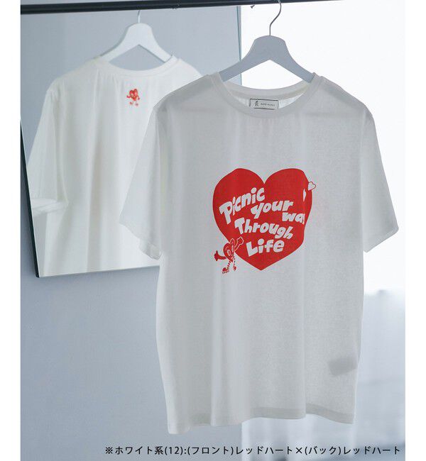 Rope&rsquo;Picnic「【Chocomoo&times;ROPE' PICNIC】【接触冷感】アソートTシャツ」|Tシャツ・カットソー|