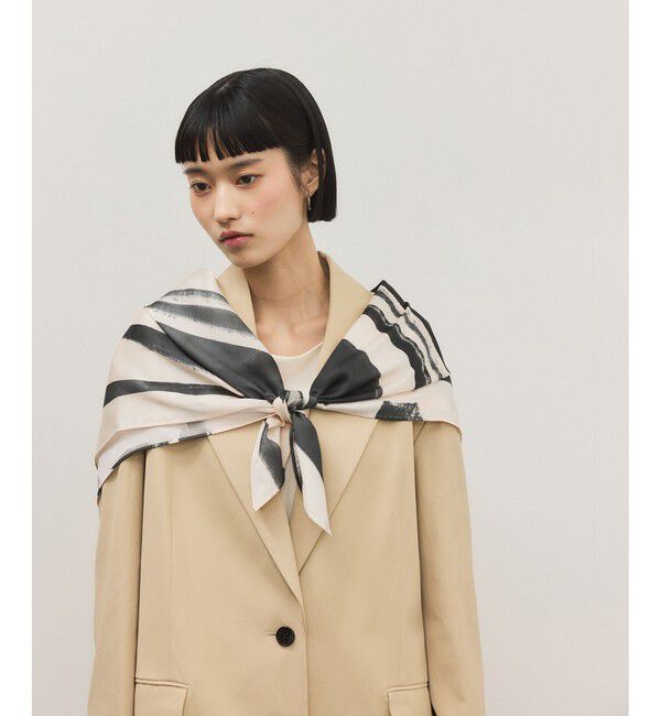 ADAM ET ROPE'「DOMY DIRECT print scarf」|バンダナ・スカーフ|