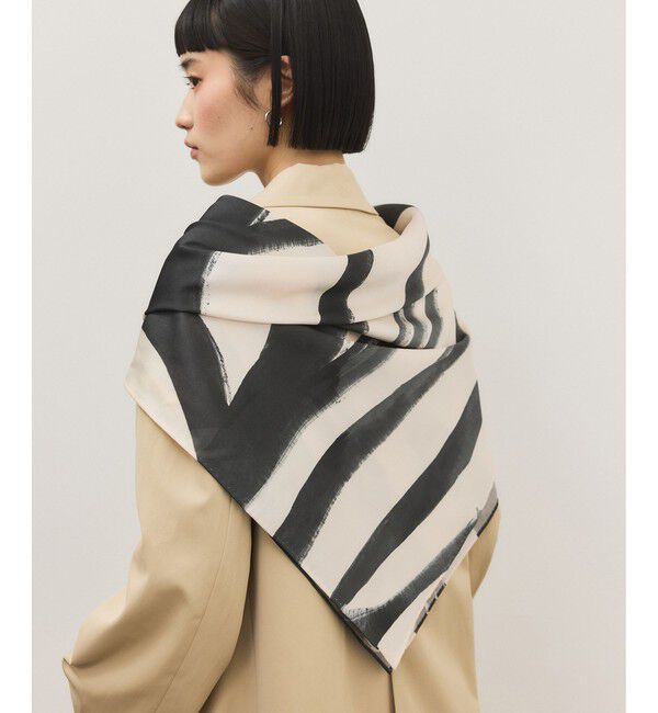 ADAM ET ROPE'「DOMY DIRECT print scarf」|バンダナ・スカーフ|
