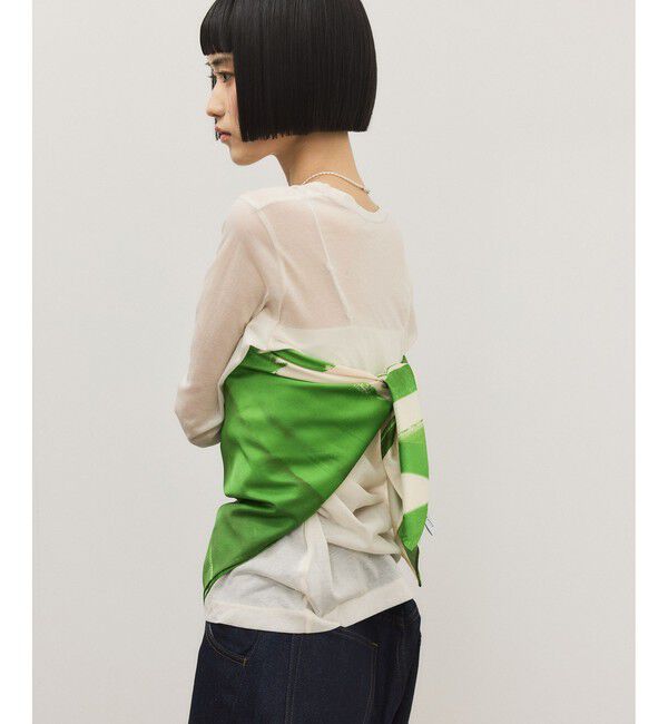 ADAM ET ROPE'「DOMY DIRECT print scarf」|バンダナ・スカーフ|