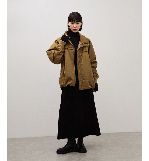 ADAM ET ROPE'「【WEB限定】・【定番】スタンドカラーフライトジャケット」|その他|