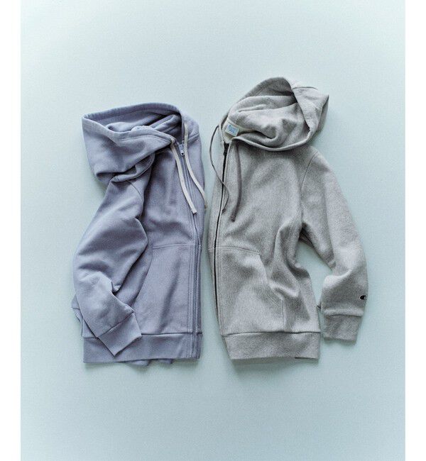 ADAM ET ROPE'「【Champion for ADAM ET ROPE'】別注ZIP HOODIE」|パーカー|