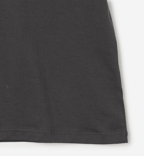 handvaerk「handvaerk | 60/2 ボトルネックTシャツ SOLID WOMEN」|Tシャツ・カットソー|