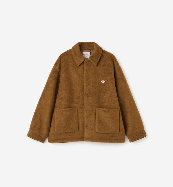 DANTON「DANTON | ダブルフェイスボア カバーオールジャケット WOMEN」|その他|