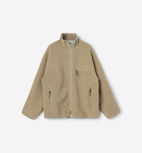 GYMPHLEX「Gymphlex | ボアブルゾン MEN」|その他|BEIGE