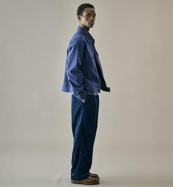  「VETRA | 〈別注〉ダンガリーツイル ジップジャケット MEN」|その他|