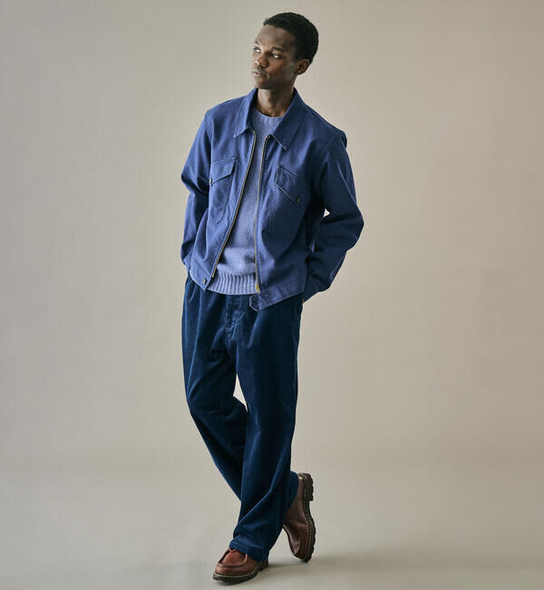 「VETRA | 〈別注〉ダンガリーツイル ジップジャケット MEN」|その他|