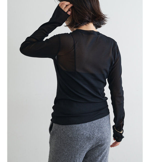 「【La nature linge】シアーチュールプルオーバー」|Tシャツ・カットソー|