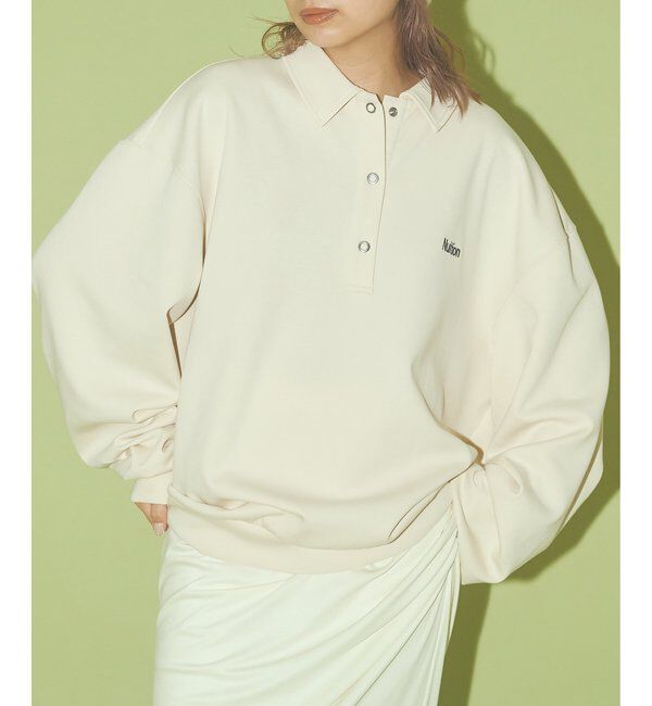  「〈WEB限定〉【Nuition】ロゴポロスウェット」|Tシャツ・カットソー|