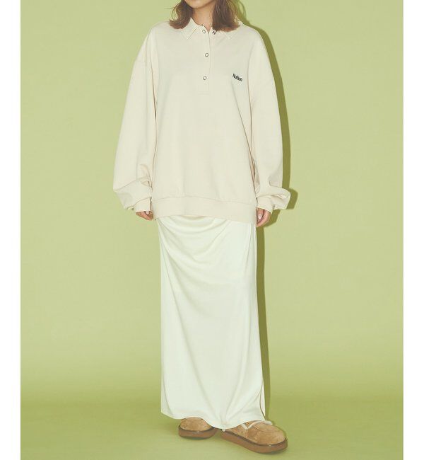  「〈WEB限定〉【Nuition】ロゴポロスウェット」|Tシャツ・カットソー|