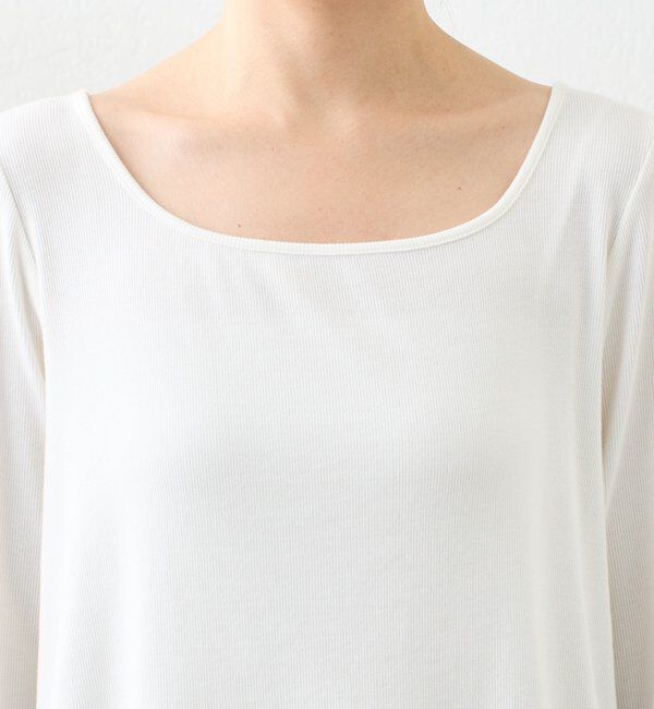  「 裾シアーロンT」|Tシャツ・カットソー|