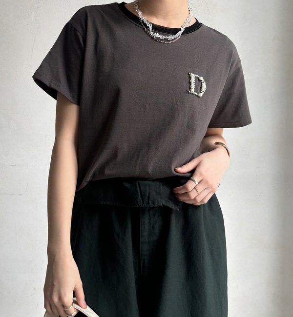  「DビジューTEE」|Tシャツ・カットソー|