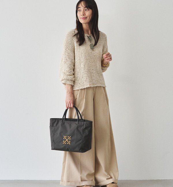  「《再入荷》【モノグラム刺繍】コーデュラナイロントートバッグ」|トートバッグ|