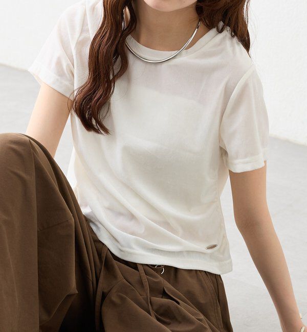  「ベロアTシャツ」|Tシャツ・カットソー|