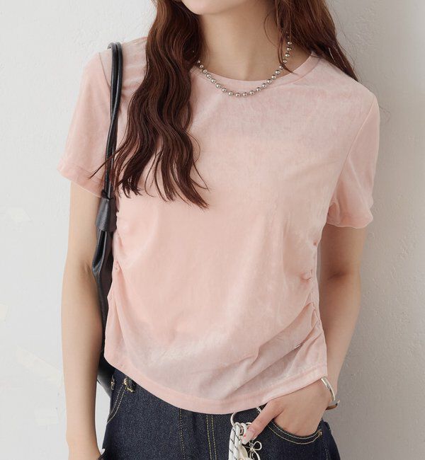  「ベロアTシャツ」|Tシャツ・カットソー|