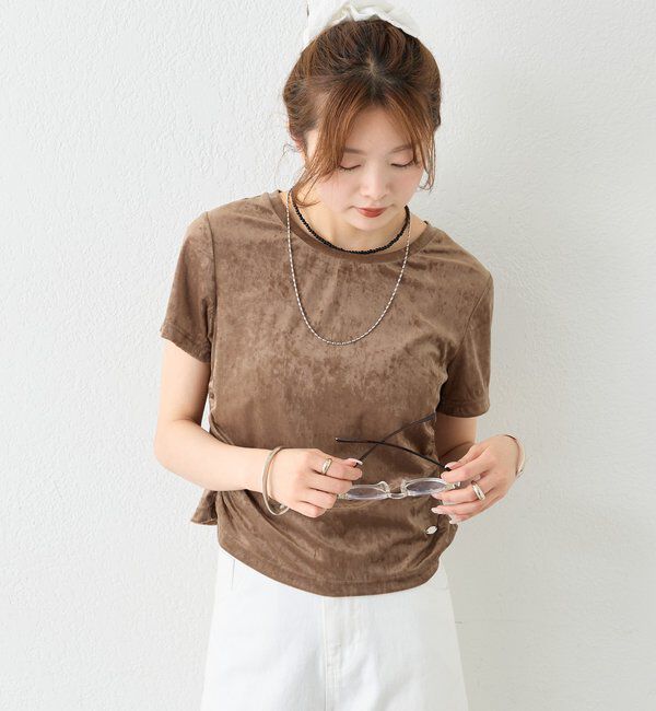  「ベロアTシャツ」|Tシャツ・カットソー|