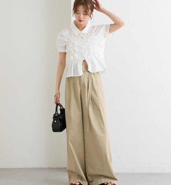  「26AWシャーリングシェイプシャツ」|シャツ・ブラウス|