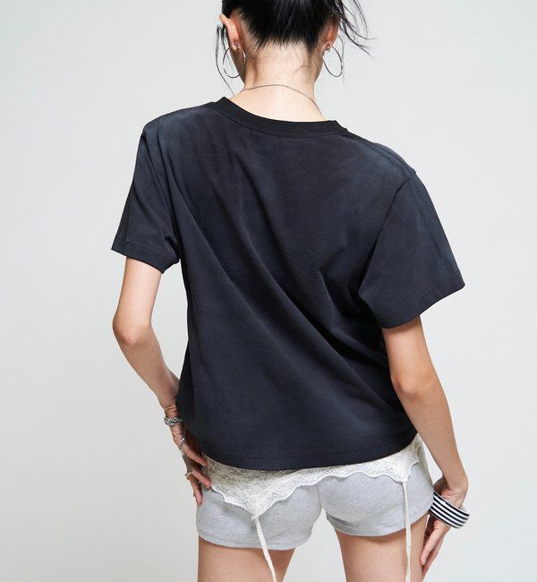  「【WEB限定/UNISEX】SourcreamラインストーンスターグラフィックT」|Tシャツ・カットソー|