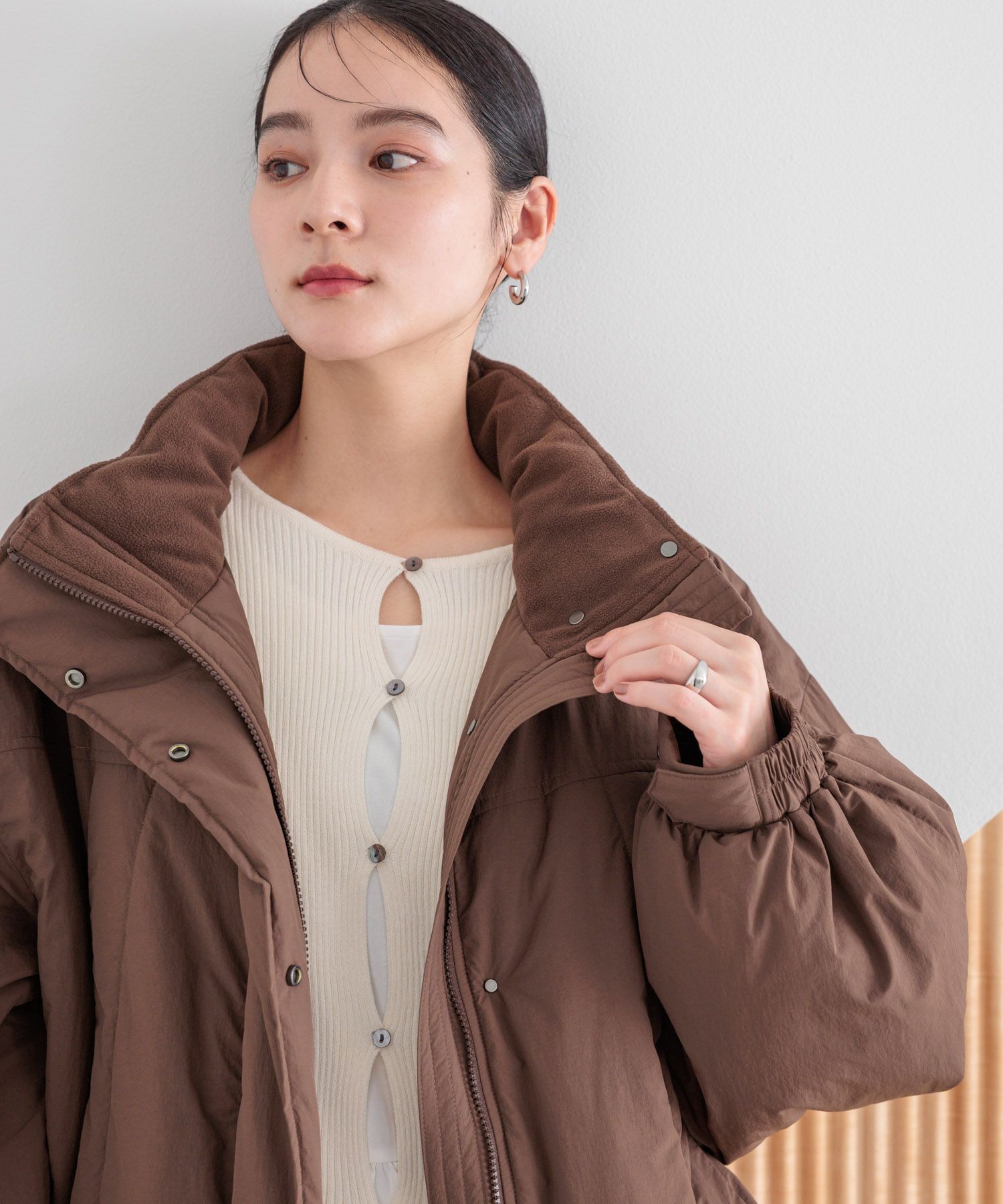 LOWRYS FARM「【撥水加工・保温効果抜群!】モンスターショートコート」|その他|