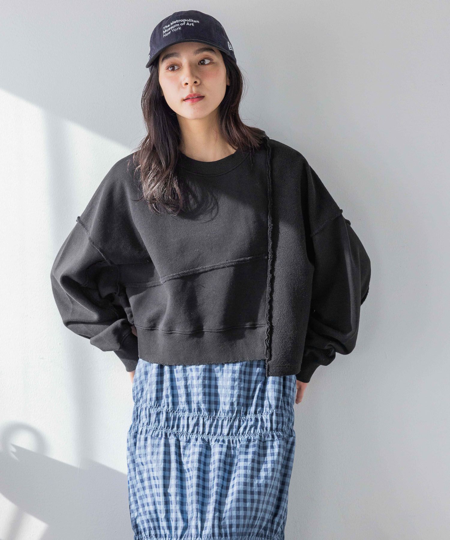 LOWRYS FARM「リメイクフウウラケＬＳ」|Tシャツ・カットソー|GRY9
