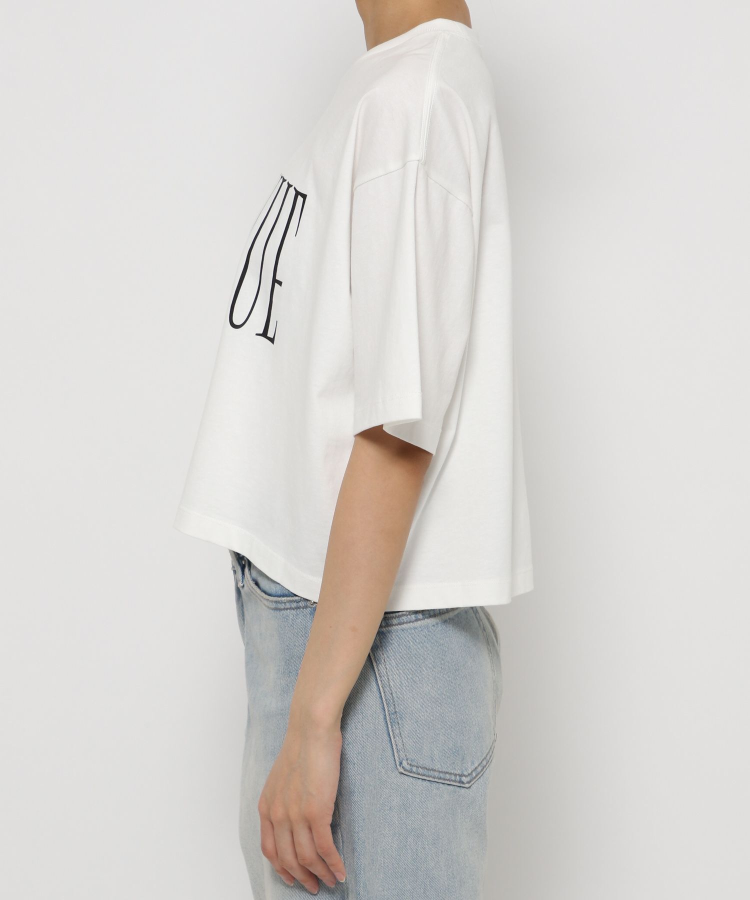 LOWRYS FARM「ショートロゴＰＴＳＳ」|Tシャツ・カットソー|