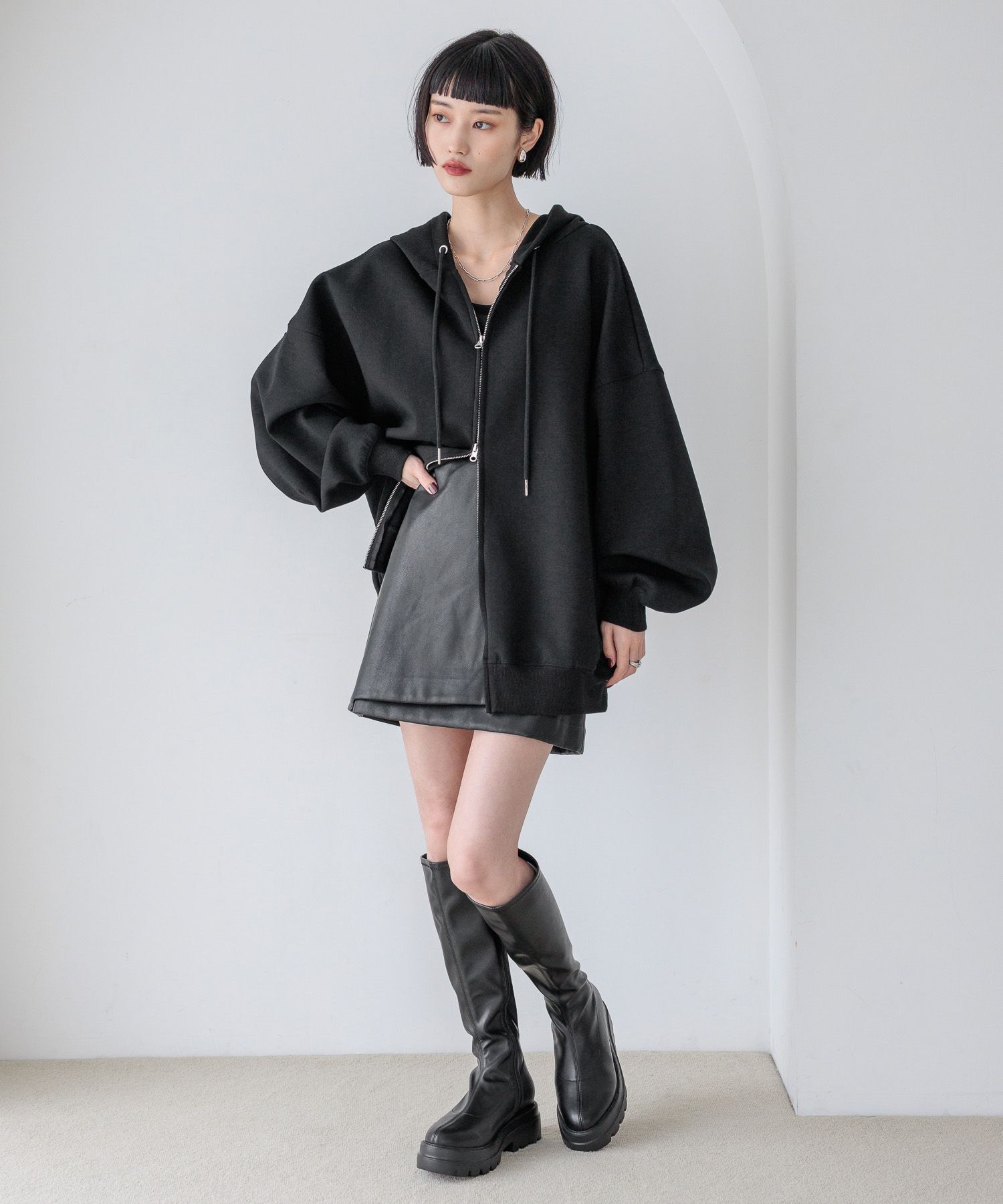 LOWRYS FARM「BIGZIPフーディ」|Tシャツ・カットソー|