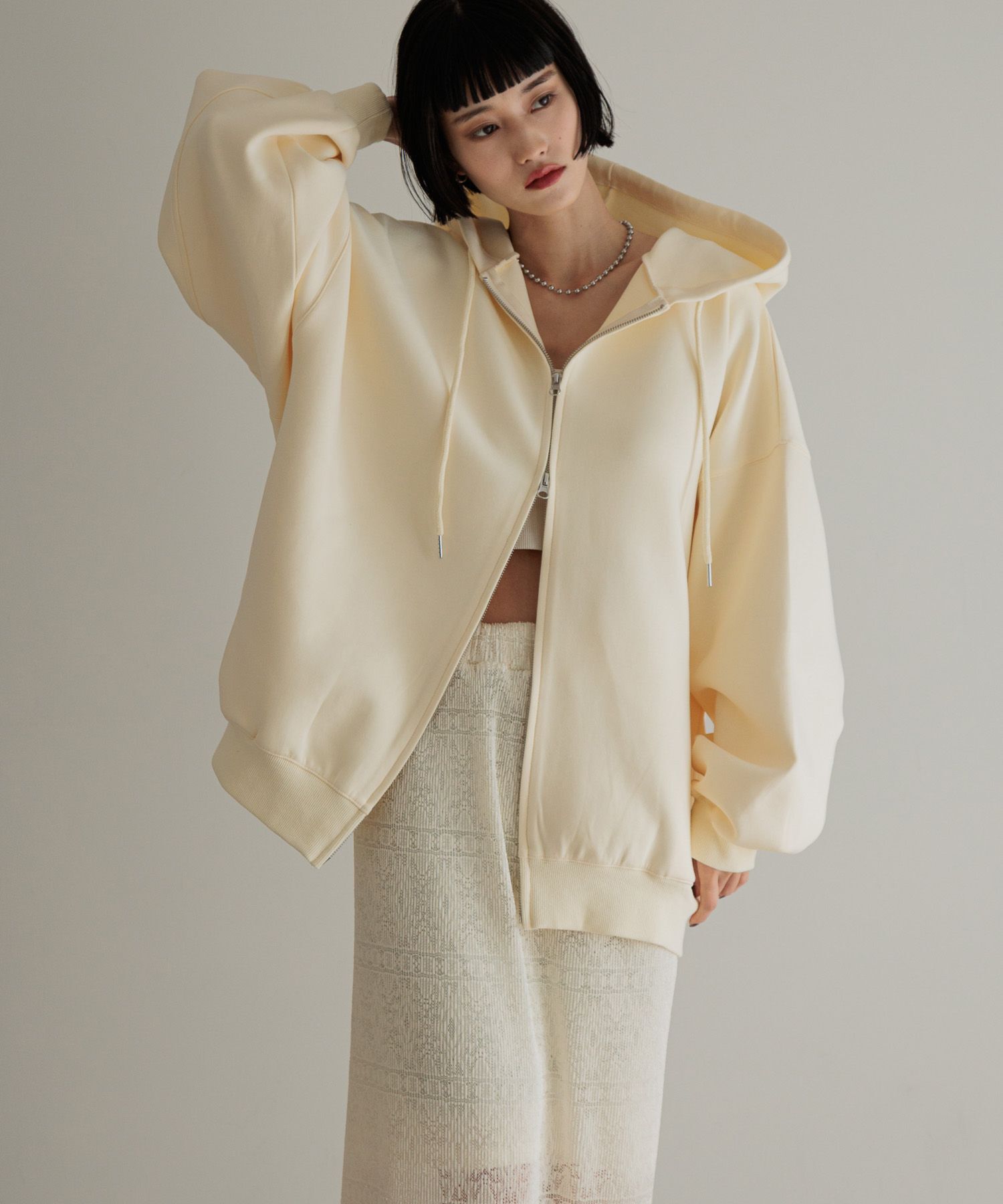 LOWRYS FARM「BIGZIPフーディ」|Tシャツ・カットソー|