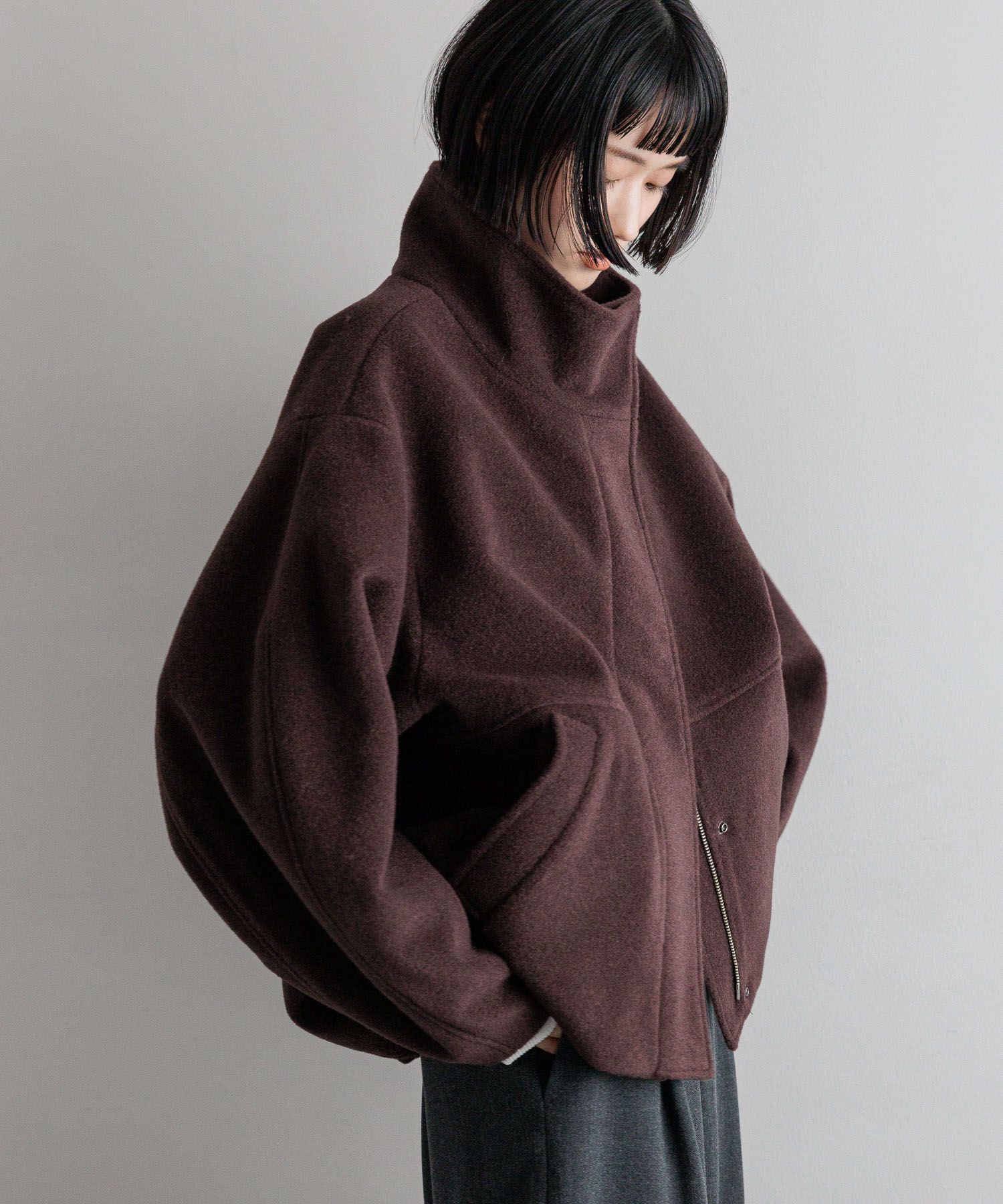 LOWRYS FARM「ウーリーテックスタンドブルゾン」|その他|