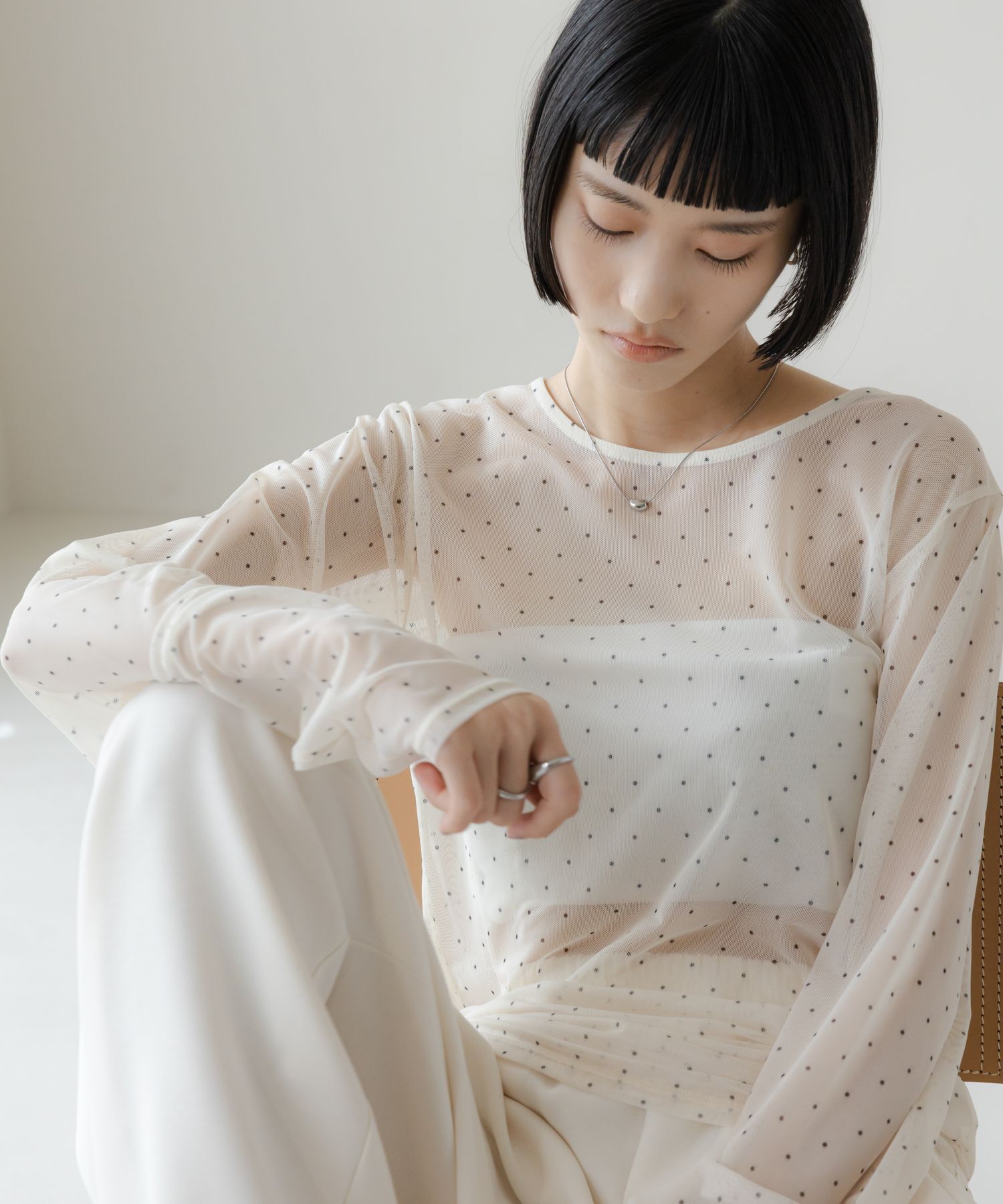 LOWRYS FARM「アソートシアープルオーバーＬＳ」|Tシャツ・カットソー|NTLﾄﾞｯﾄ