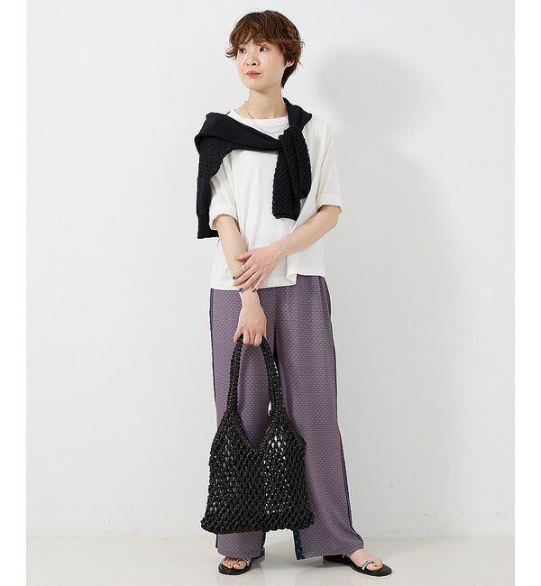 collex「【The Bagmati】 ラメメッシュバッグ」|かごバッグ|