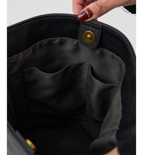 collex「【WEB限定】【Beau're/ヴュレ】Design Buckle Bucket」|ショルダー・メッセンジャー|