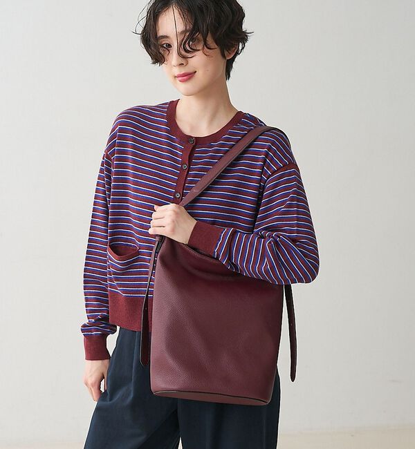 collex「【WEB限定】【Beau're/ヴュレ】Design Buckle Bucket」|ショルダー・メッセンジャー|