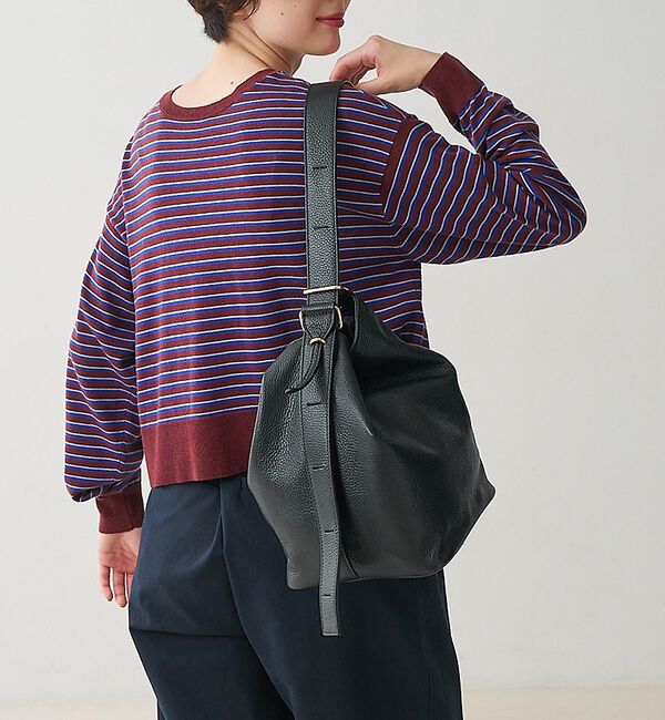 collex「【WEB限定】【AULENTTI/オウレンティ】レザーマルチショルダーバゲット」|ショルダー・メッセンジャー|
