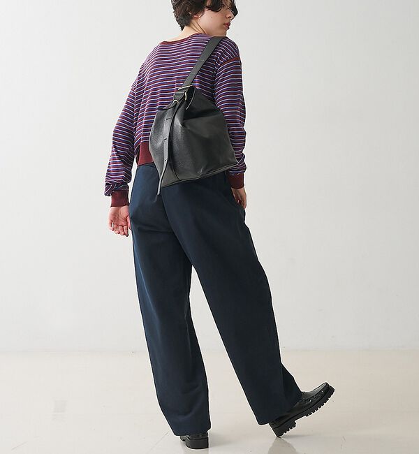 collex「【WEB限定】【AULENTTI/オウレンティ】レザーマルチショルダーバゲット」|ショルダー・メッセンジャー|