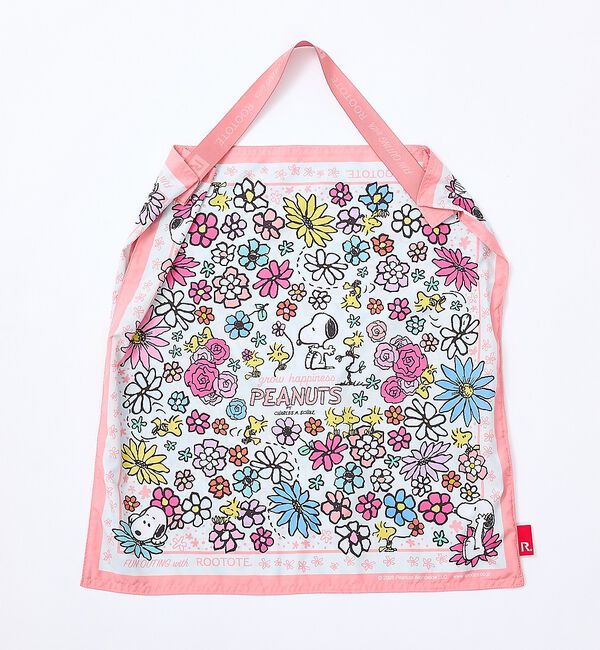 ABAHOUSE「【ROOTOTE/ルートート】 タブロー/TABLO50Peanuts1L/自社」|トートバッグ|ピンク