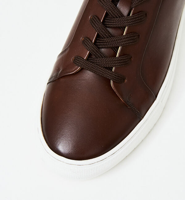 alfredoBANNISTER「【SHOO IN SHOE】究極のベーシック オールレザースニーカー」|スニーカー|