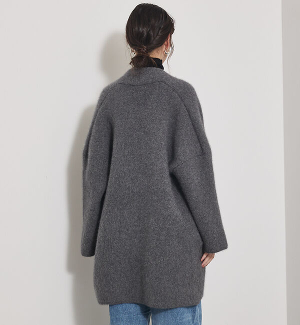 qualite「【CLASSY.お仕事名品Award受賞】フォックスウールガウン」|カーディガン|