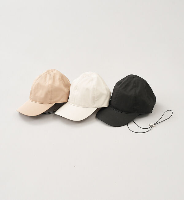 abahouse mavie「コットンナイロンキャップ(ストラップ付)」|その他|