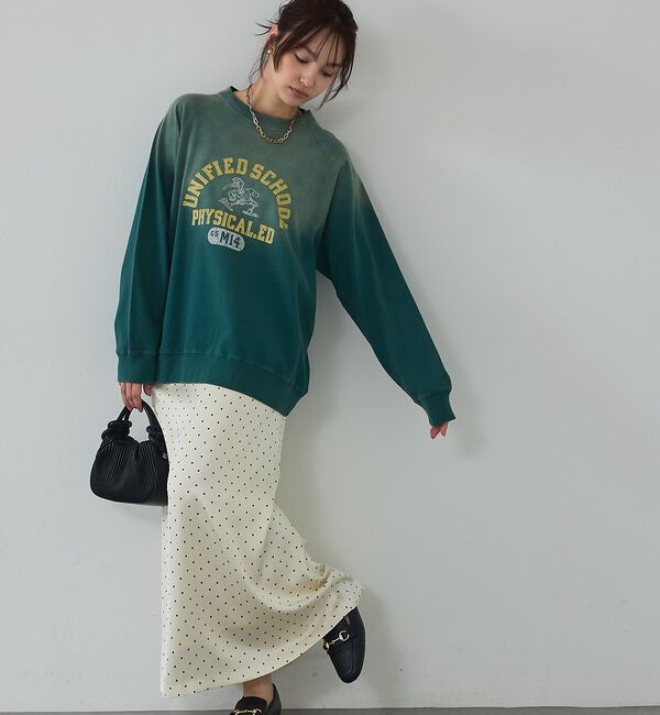 abahouse mavie「ラグランプリントプルオーバー」|Tシャツ・カットソー|