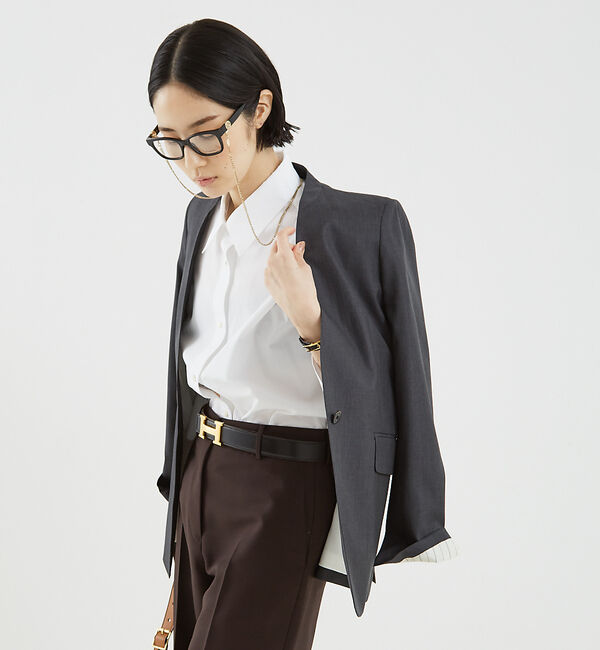 The Store by C' 「【COCUCA】ノーカラージャケット」|ノーカラージャケット|