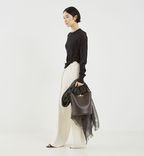 The Store by C' 「【COCUCA】シルクニットプルオーバー」|ニット・セーター|